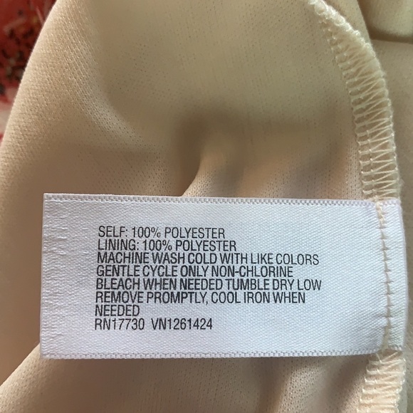 Xhilaration White/Pink Floral Tunic Button Front Collared Mini Dress Size M - Picture 10 of 14